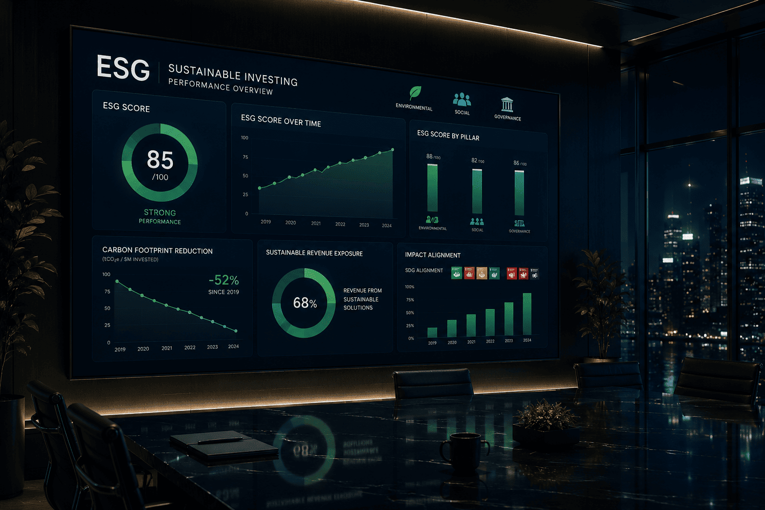 Sustainable corporate investing